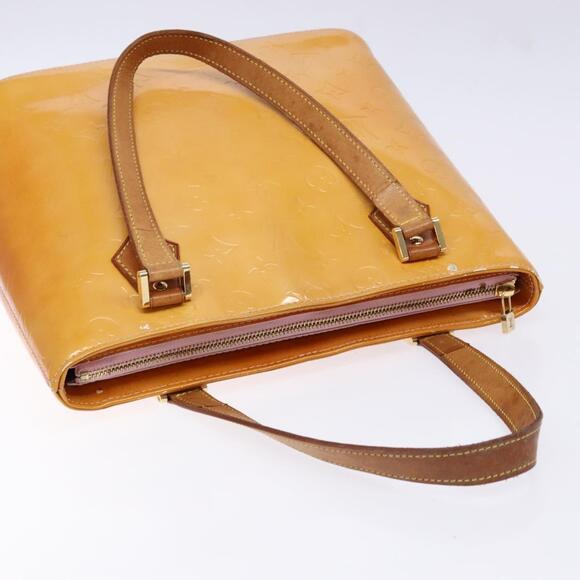 LOUIS VUITTON Monogram Vernis Houston Bag Marshmallow Pink M91302 - Picture 6 of 13